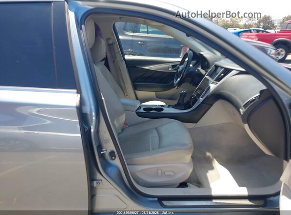 JN1EV7AP8LM200491 2020 INFINITI Q50 Light Blue Widok wnętrza z przodu