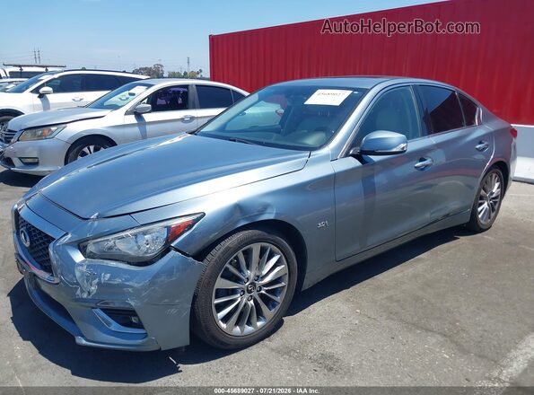 JN1EV7AP8LM200491 2020 INFINITI Q50 Light Blue Przód lewy