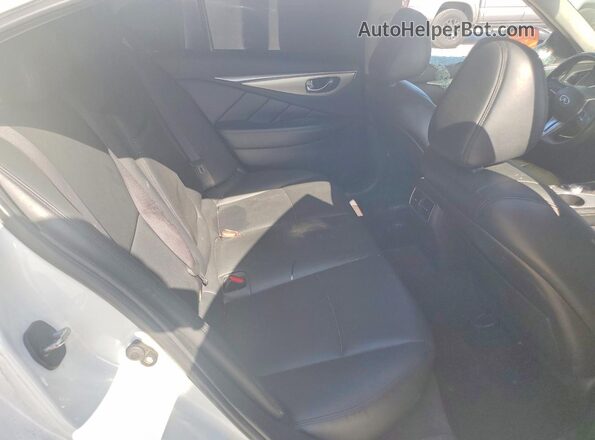 JN1EV7AP8LM204931 2020 INFINITI Q50 White Вид задніх сидінь