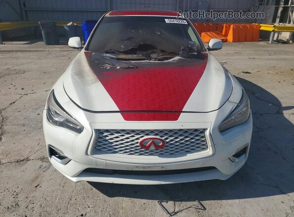 JN1EV7AP8LM204931 2020 INFINITI Q50 White Вид спереду