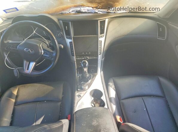 JN1EV7AP8LM204931 2020 INFINITI Q50 White Вид панелі приладів