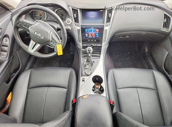 JN1EV7AP8LM205108 2020 INFINITI Q50 White Вид панелі приладів