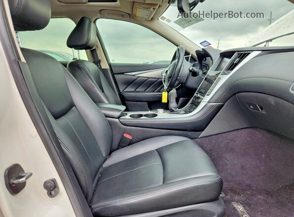 JN1EV7AP8LM205108 2020 INFINITI Q50 White Вид салону спереду