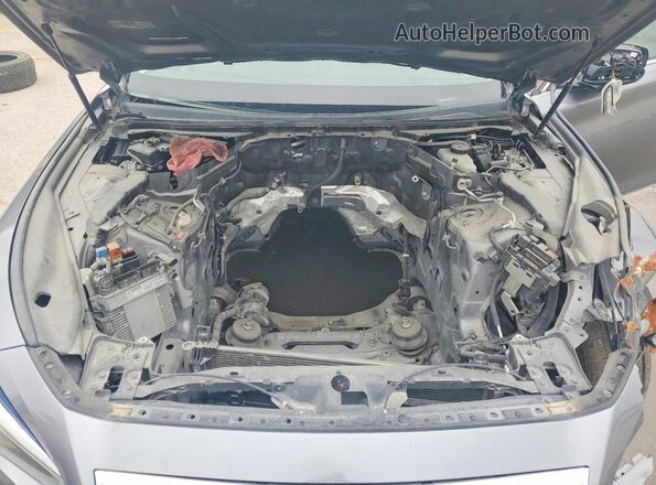 JN1EV7AP9GM304512 2016 INFINITI Q50 Gray უკანა სალონის ხედი