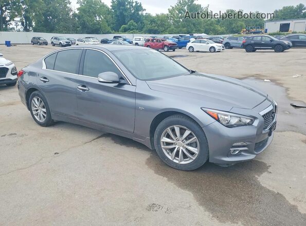 JN1EV7AP9GM304512 2016 INFINITI Q50 Gray წინა მარჯვენა