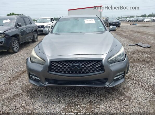 JN1EV7AP9HM730248 2017 INFINITI Q50 Gray წინა ხედი