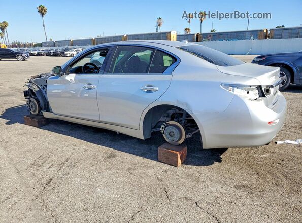 JN1EV7AP9HM738575 2017 INFINITI Q50 Серебряный Задняя левая четверть