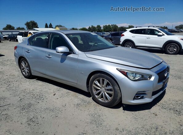 JN1EV7AP9HM741251 2017 INFINITI Q50 Silver წინა მარჯვენა