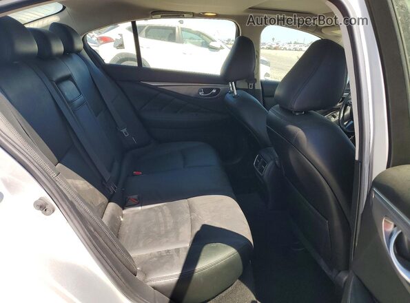 JN1EV7AP9HM741251 2017 INFINITI Q50 Silver უკანა სავარძლების ხედი