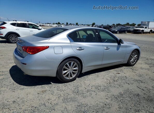 JN1EV7AP9HM741251 2017 INFINITI Q50 Silver უკანა მარჯვენა
