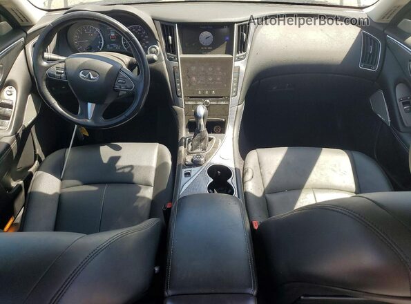 JN1EV7AP9HM741251 2017 INFINITI Q50 Silver წინა პანელის ხედი