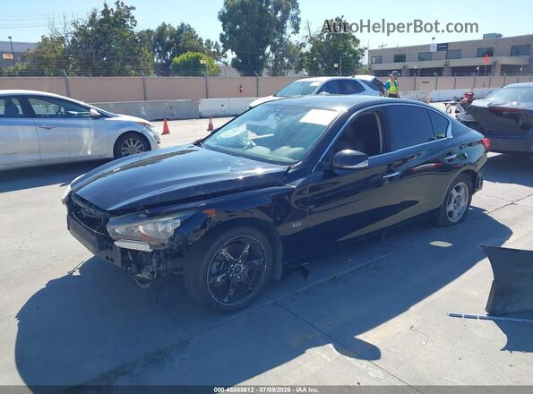 JN1EV7AP9HM743839 2017 INFINITI Q50 Black Front left
