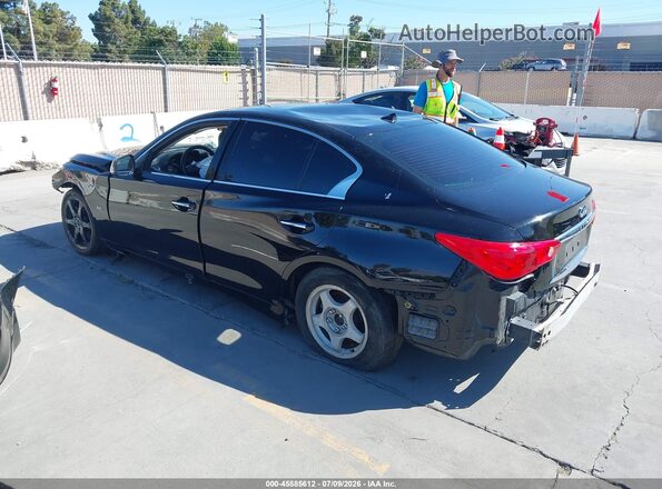 JN1EV7AP9HM743839 2017 INFINITI Q50 Black Rear left