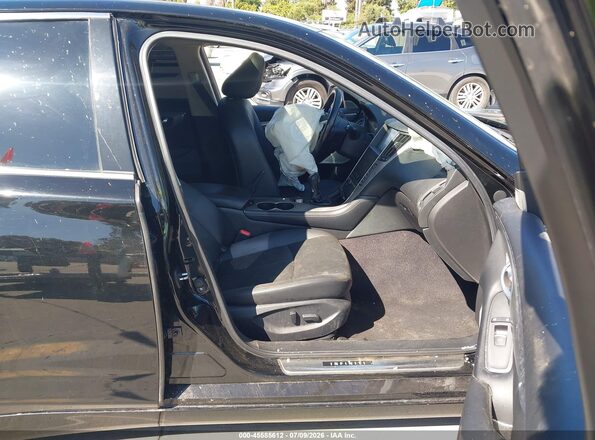 JN1EV7AP9HM743839 2017 INFINITI Q50 Black Front interior view