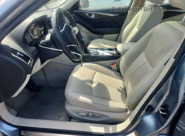 JN1EV7AP9JM352034 2018 INFINITI Q50 Blue Vista interior delantera
