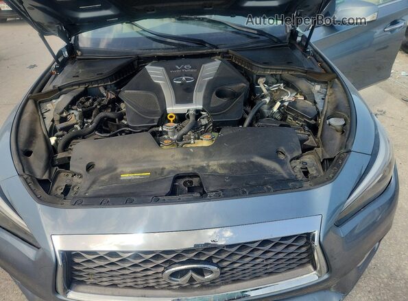 JN1EV7AP9JM352034 2018 INFINITI Q50 Blue Vista interior trasera