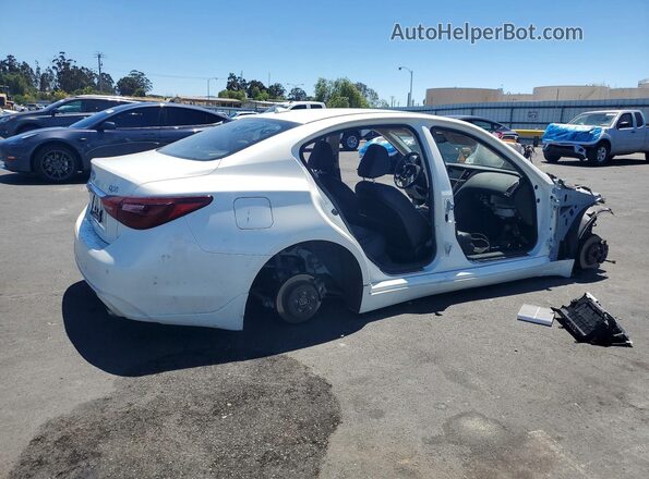 JN1EV7AP9JM356181 2018 INFINITI Q50 White Задня права чверть