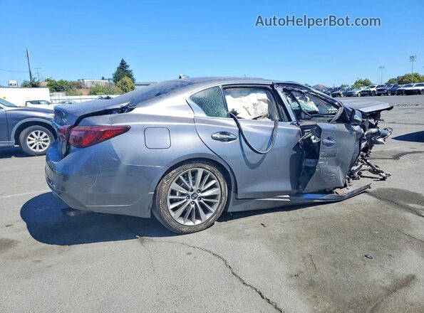 JN1EV7AP9JM366970 2018 INFINITI Q50 Gray Tył prawy