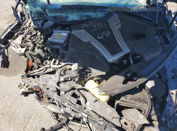 JN1EV7AP9JM366970 2018 INFINITI Q50 Gray Widok wnętrza z tyłu