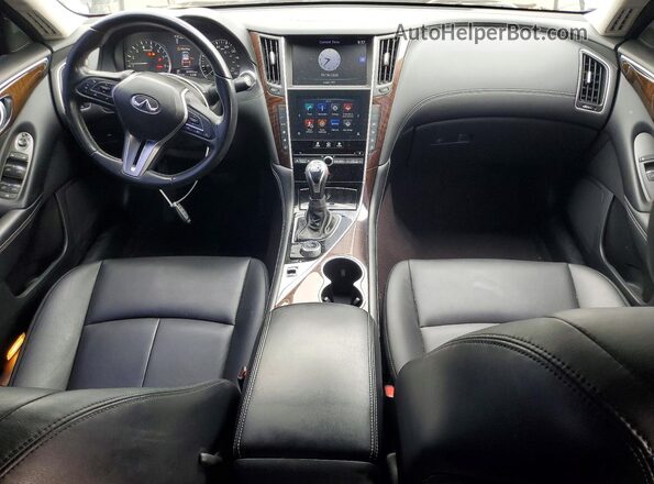 JN1EV7AP9KM514391 2019 INFINITI Q50 Black Vista del salpicadero