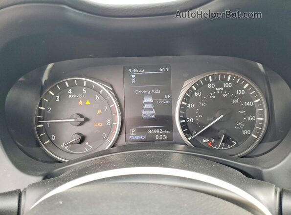 JN1EV7AP9KM514391 2019 INFINITI Q50 Black Vista del cuadro de instrumentos
