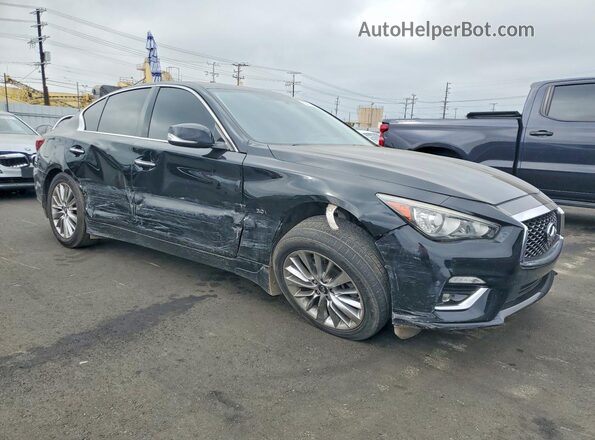 JN1EV7AP9KM514391 2019 INFINITI Q50 Black Delantero derecho