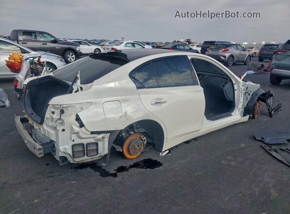 JN1EV7AP9KM519154 2019 INFINITI Q50 White Հետևի աջ