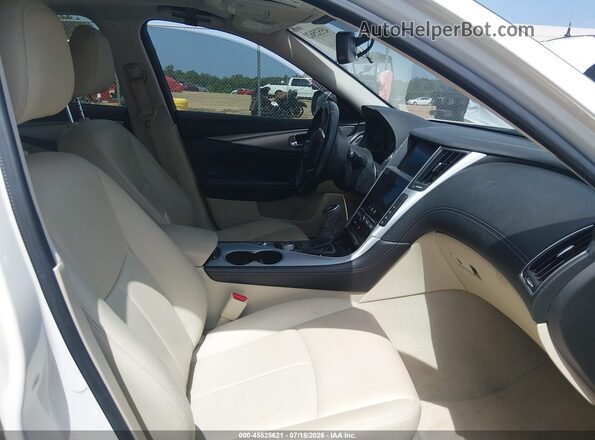 JN1EV7AP9LM200077 2020 INFINITI Q50 White წინა სალონის ხედი