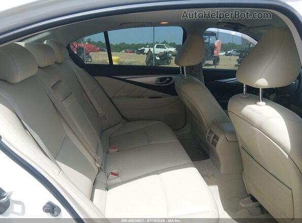 JN1EV7AP9LM200077 2020 INFINITI Q50 White VIN კოდის სტიკერის ხედი
