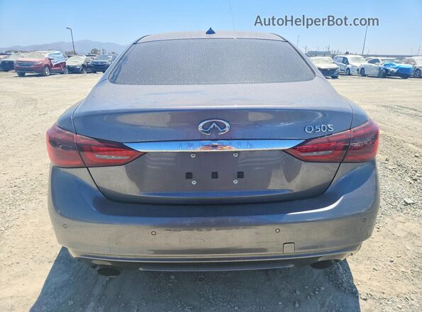JN1EV7AP9LM203142 2020 INFINITI Q50 Серый Вид сзади