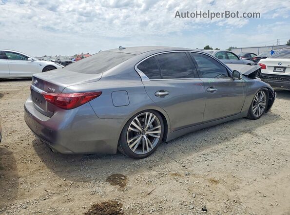 JN1EV7AP9LM203142 2020 INFINITI Q50 Серый Задняя правая четверть