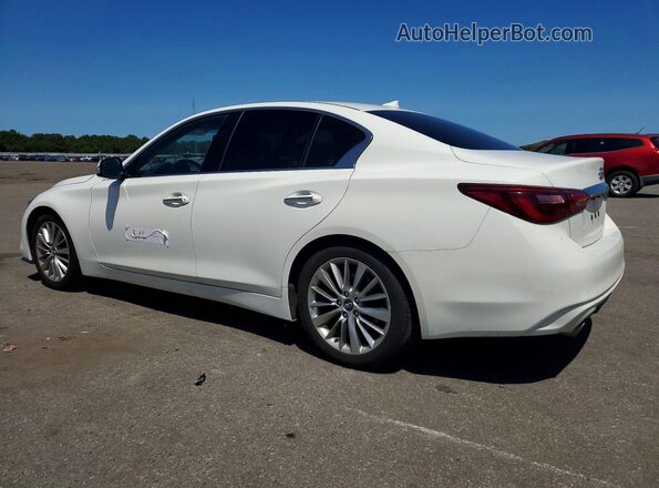 JN1EV7AP9LM206736 2020 INFINITI Q50 White Հետևի ձախ