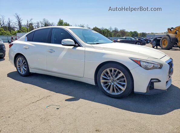 JN1EV7AP9LM206736 2020 INFINITI Q50 White Առջևի աջ