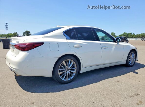 JN1EV7AP9LM206736 2020 INFINITI Q50 White Հետևի աջ