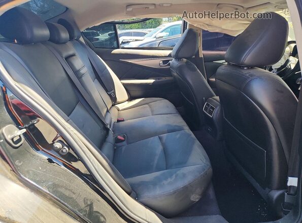 JN1EV7AP9LM208499 2020 INFINITI Q50 Black Вид задніх сидінь