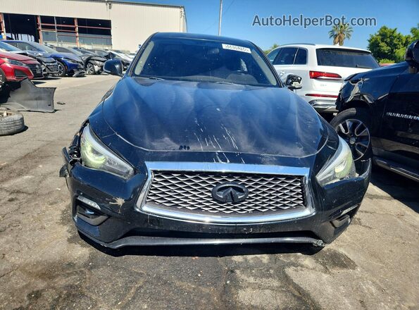 JN1EV7AP9LM208499 2020 INFINITI Q50 Black Вид спереду