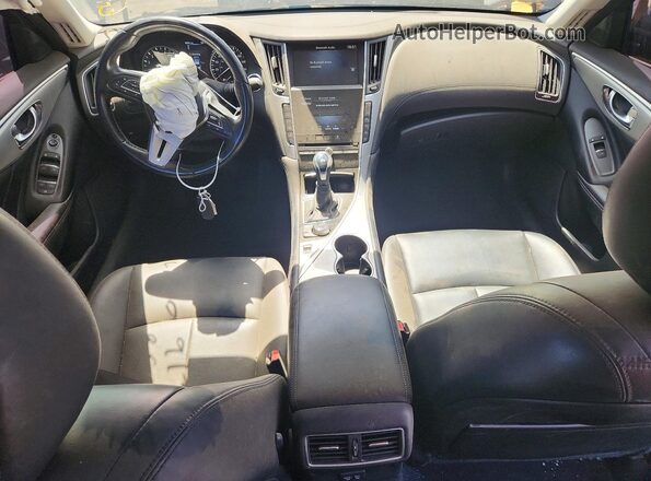 JN1EV7AP9LM208499 2020 INFINITI Q50 Black Вид панелі приладів