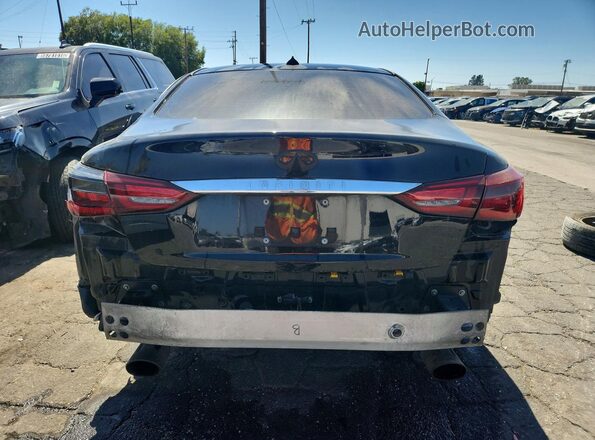 JN1EV7AP9LM208499 2020 INFINITI Q50 Black Вид ззаду