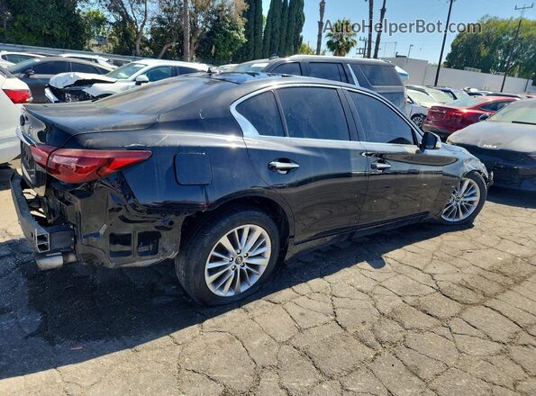 JN1EV7AP9LM208499 2020 INFINITI Q50 Black Задня права чверть