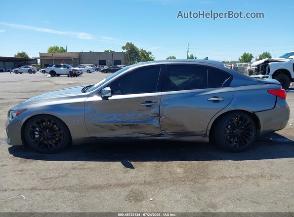 JN1EV7APXHM730906 2017 INFINITI Q50 Серый Панорамный вид салона 360°