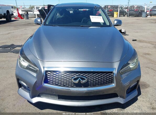 JN1EV7APXHM730906 2017 INFINITI Q50 Серый Вид щитка приборов