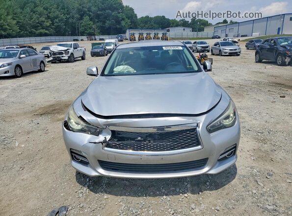 JN1EV7APXHM735541 2017 INFINITI Q50 Silver Front view