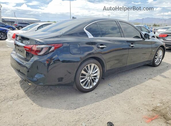 JN1EV7APXJM362667 2018 INFINITI Q50 Black Հետևի աջ