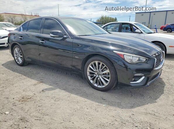 JN1EV7APXJM362667 2018 INFINITI Q50 Black Առջևի աջ