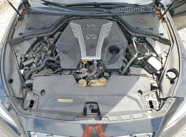 JN1EV7APXJM362667 2018 INFINITI Q50 Black Սալոնի հետևի տեսք