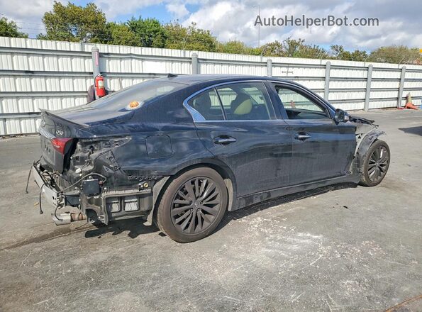 JN1EV7APXJM364497 2018 INFINITI Q50 Black უკანა მარჯვენა