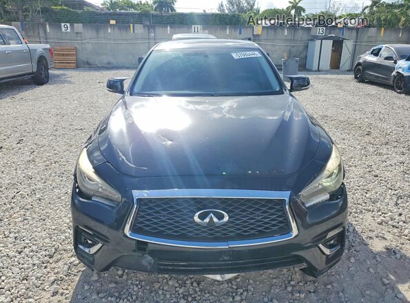 JN1EV7APXJM366413 2018 INFINITI Q50 Black Front view