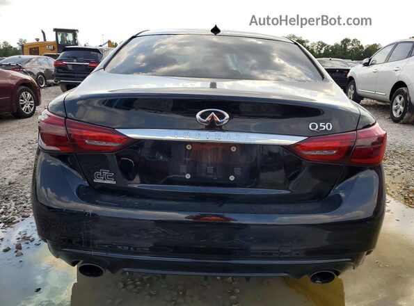 JN1EV7APXJM590359 2018 INFINITI Q50 Black Rear view