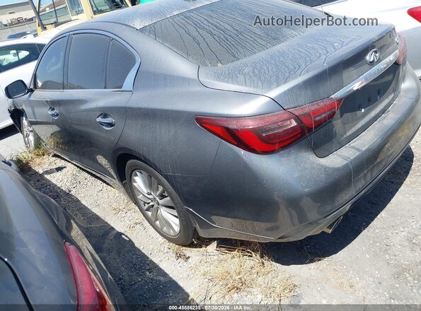 JN1EV7APXKM511712 2019 INFINITI Q50 Gray Հետևի ձախ