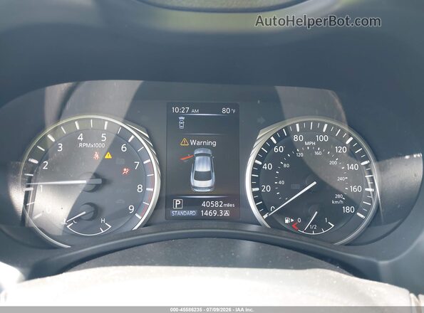 JN1EV7APXKM511712 2019 INFINITI Q50 Gray Հետևի նստատեղերի տեսք